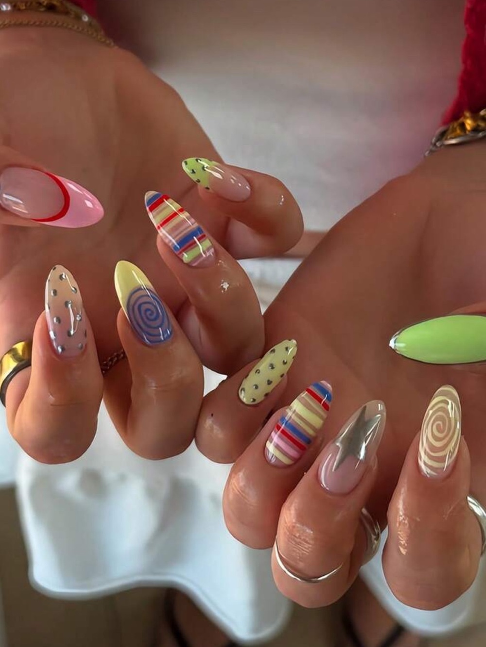 24pc Press On Nail Set from the Nail Bar 💅